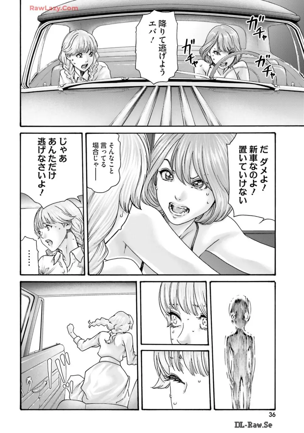 Uterus of the Blackgoat 黒山羊の仔袋 3 Page.38