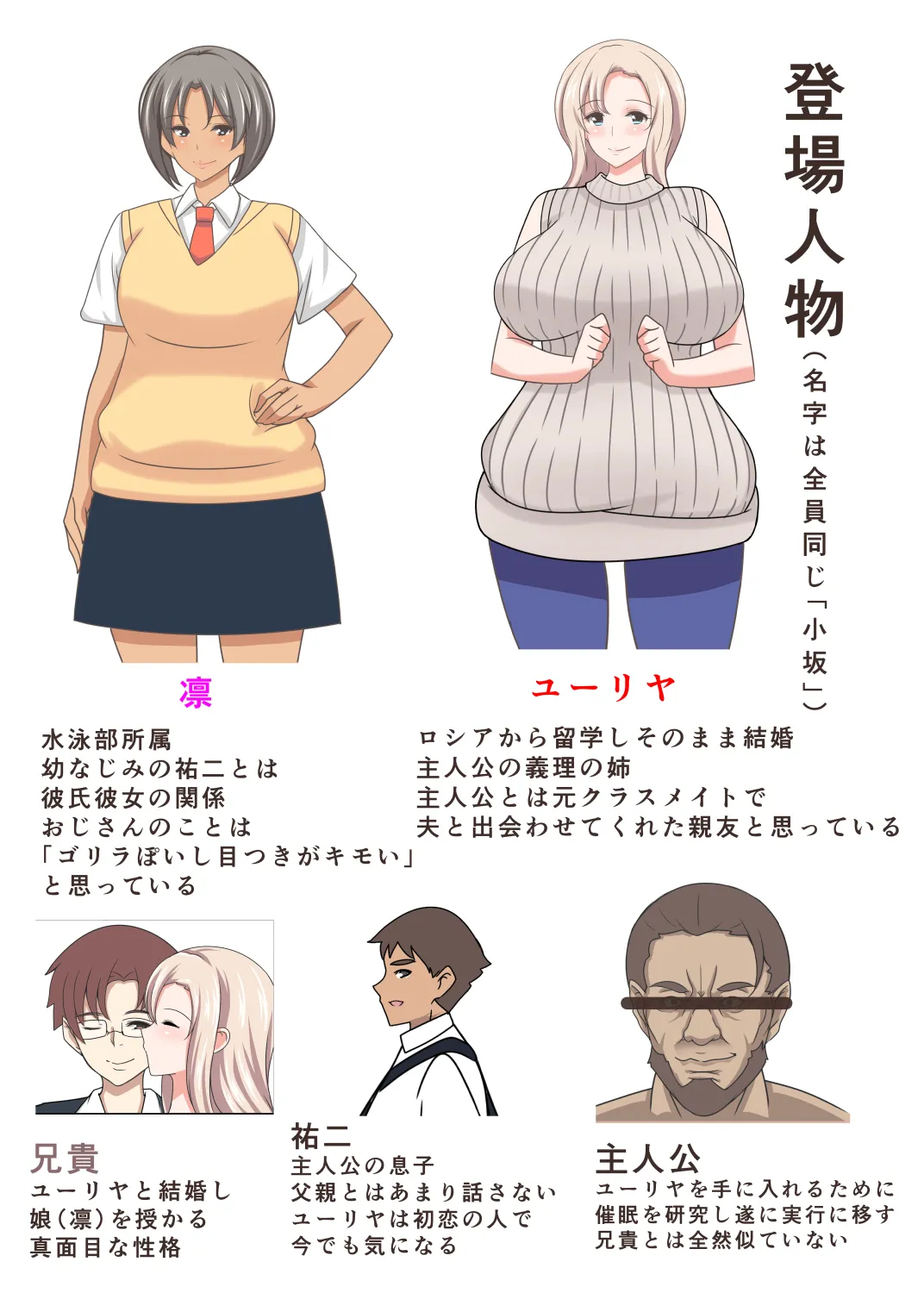 寝取られロシア妻 母娘催眠調教 Page.2