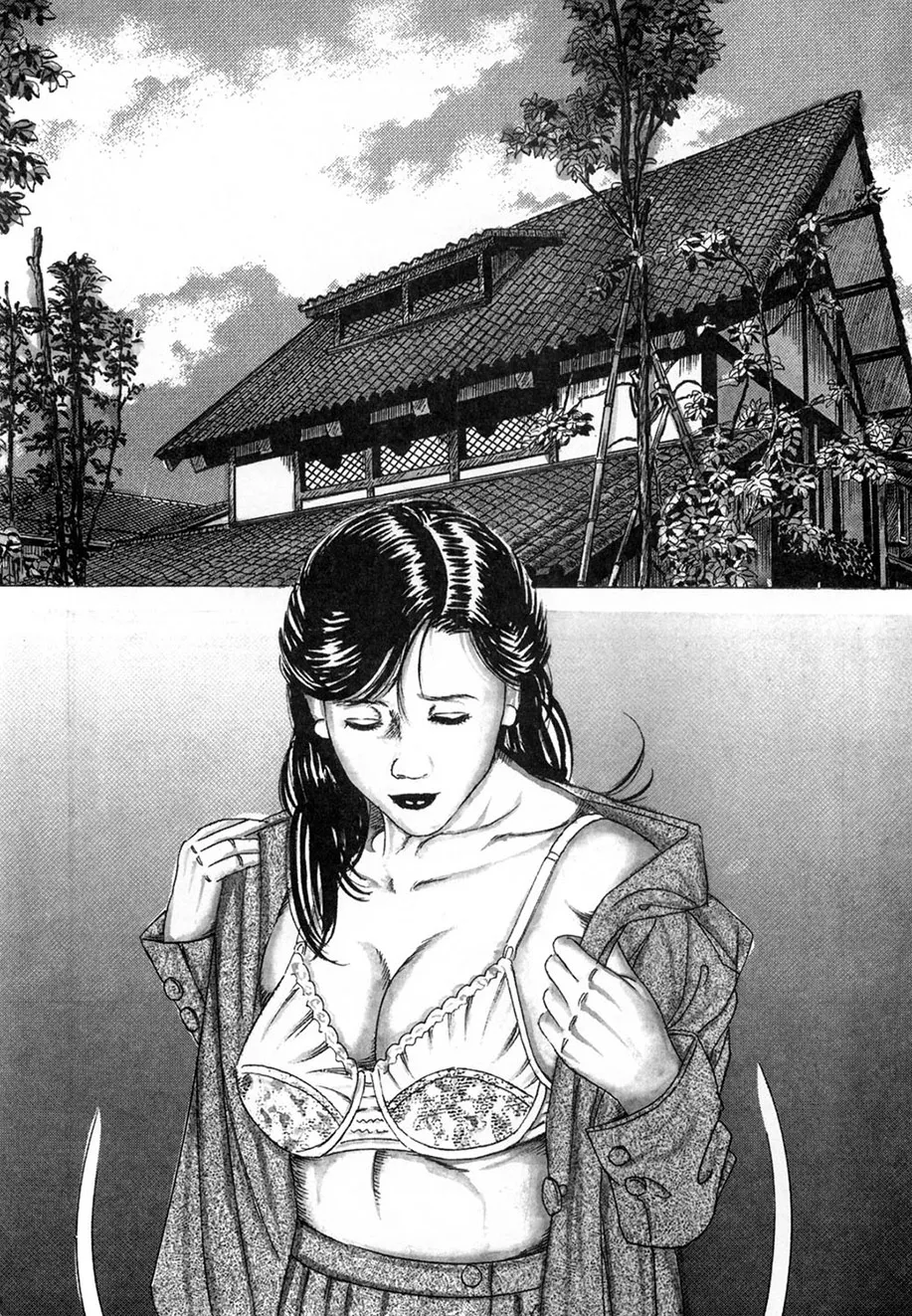 角雨和八劇画撰 女犯人妻陵○レ○プ集 Page.193