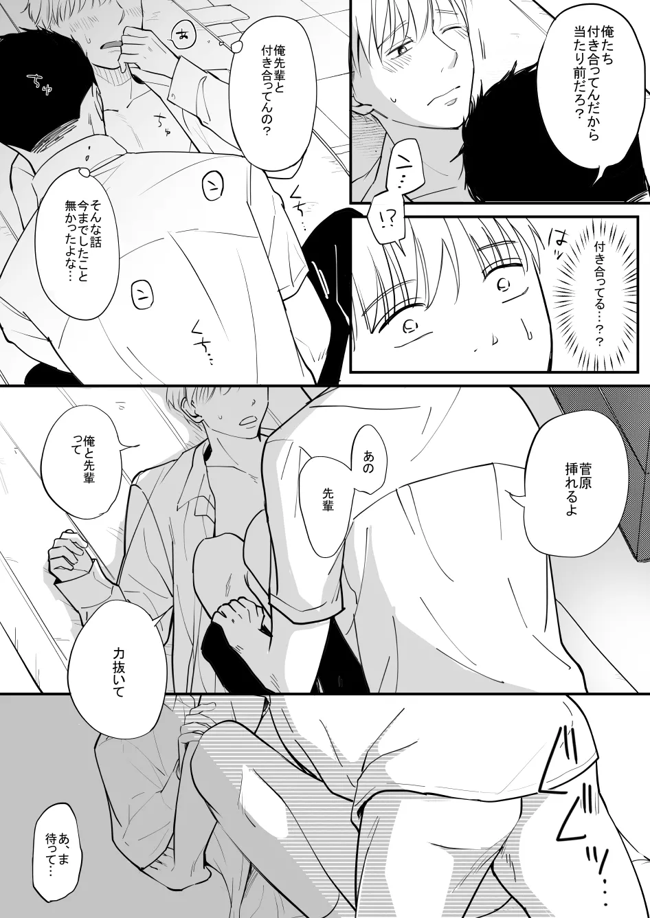 流されやすい菅原くん Page.11