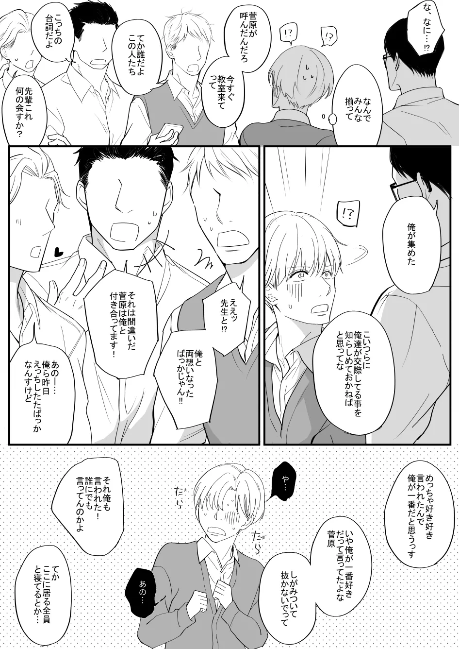 流されやすい菅原くん Page.24