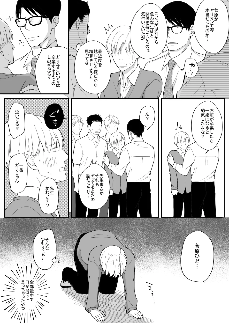 流されやすい菅原くん Page.25