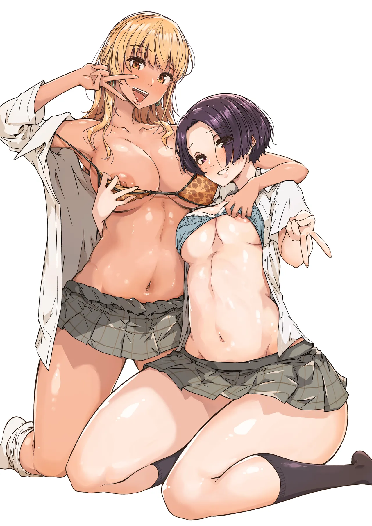 幼馴染の双子ギャルに乳首を開発された俺 Page.2