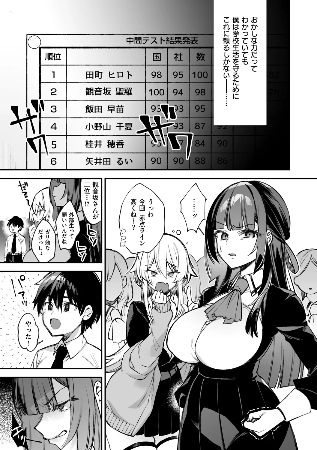 犯され催○ 〜男子1人しかいない学園で性格最悪の女達に犯されまくる〜 Page.51