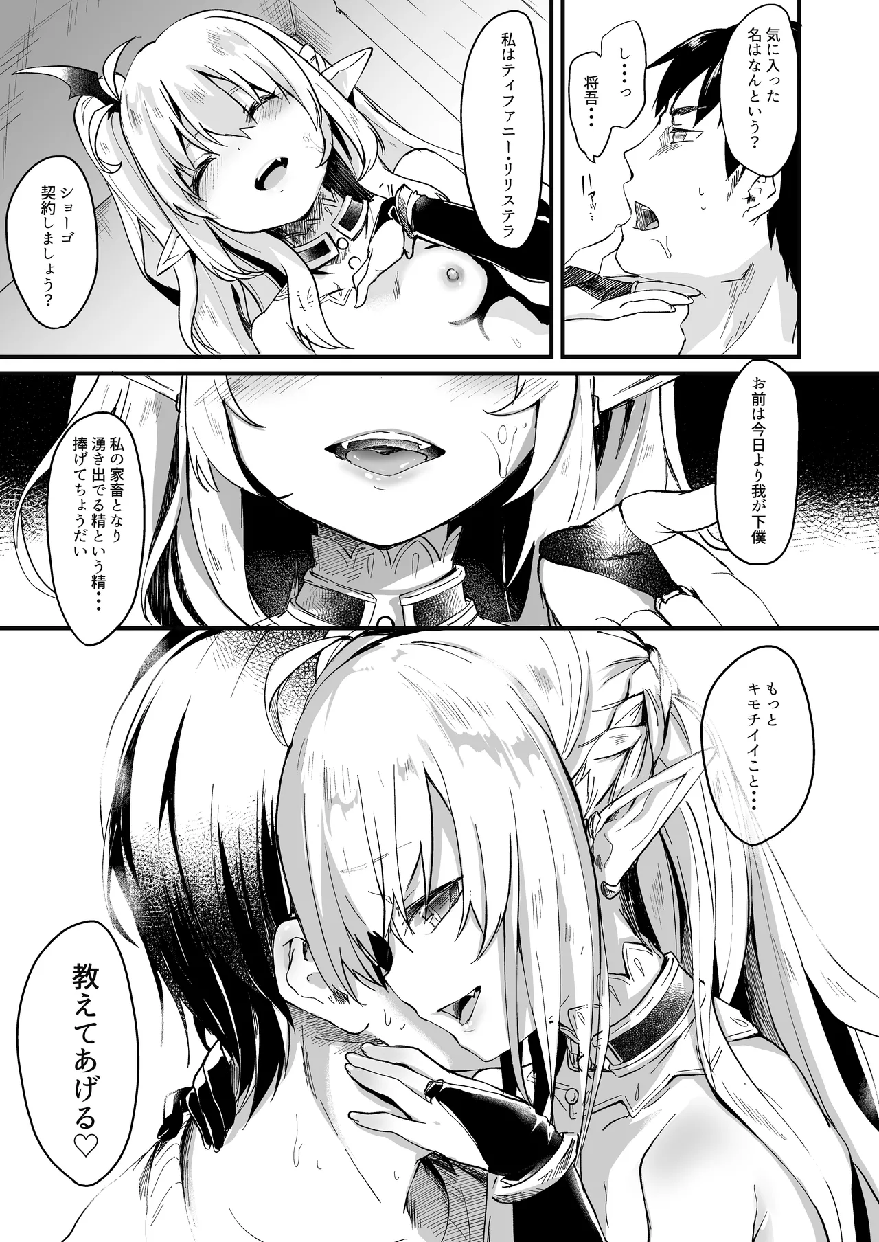 僕は小さな淫魔のしもべ1 Page.12