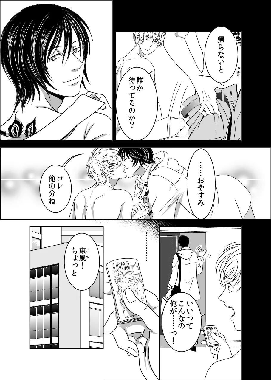 黒孔雀は囚われる。 SIDE-S Page.13