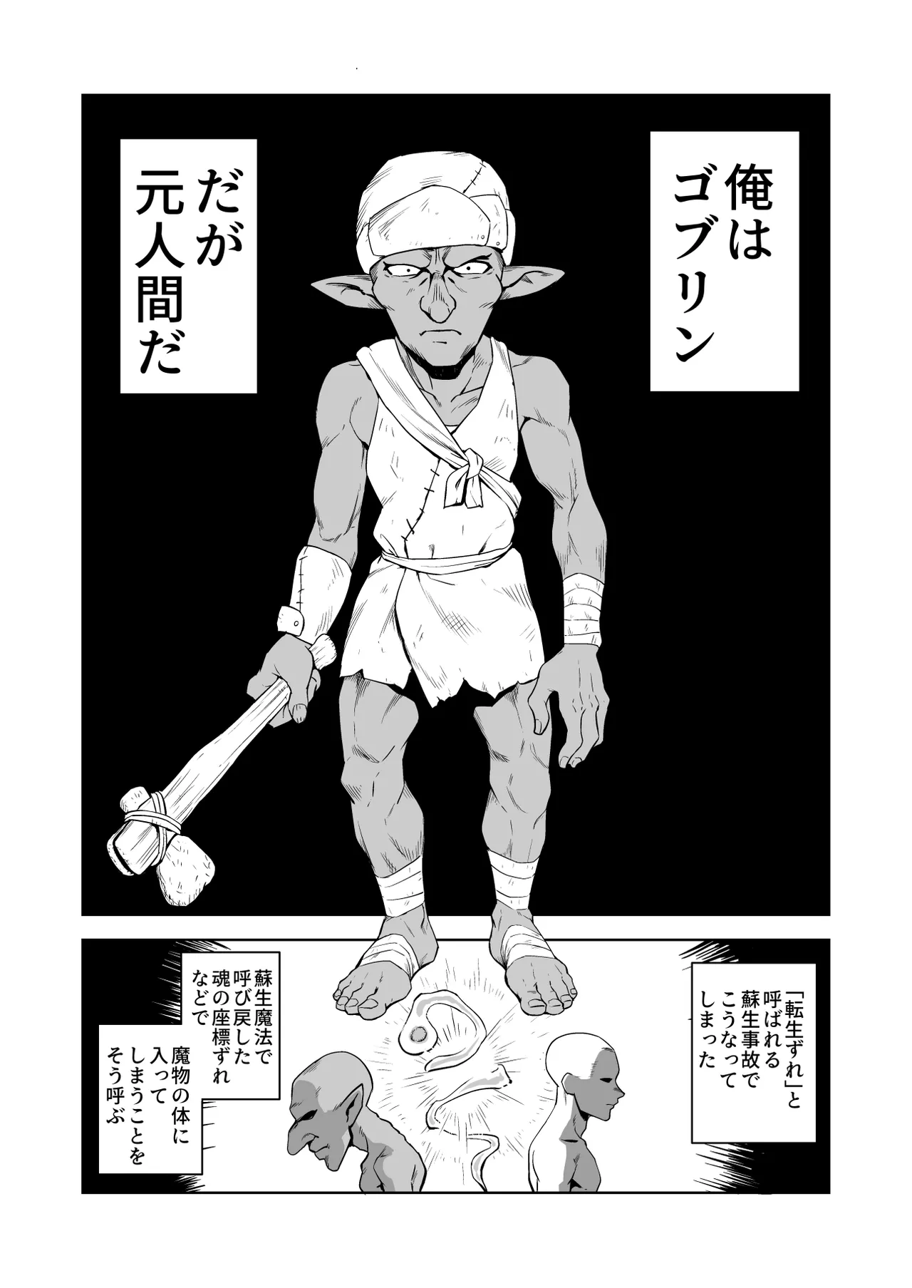 ザコ姦狙いのドM女騎士が本当にゴブリン奴隷にされる話 前編 Page.3