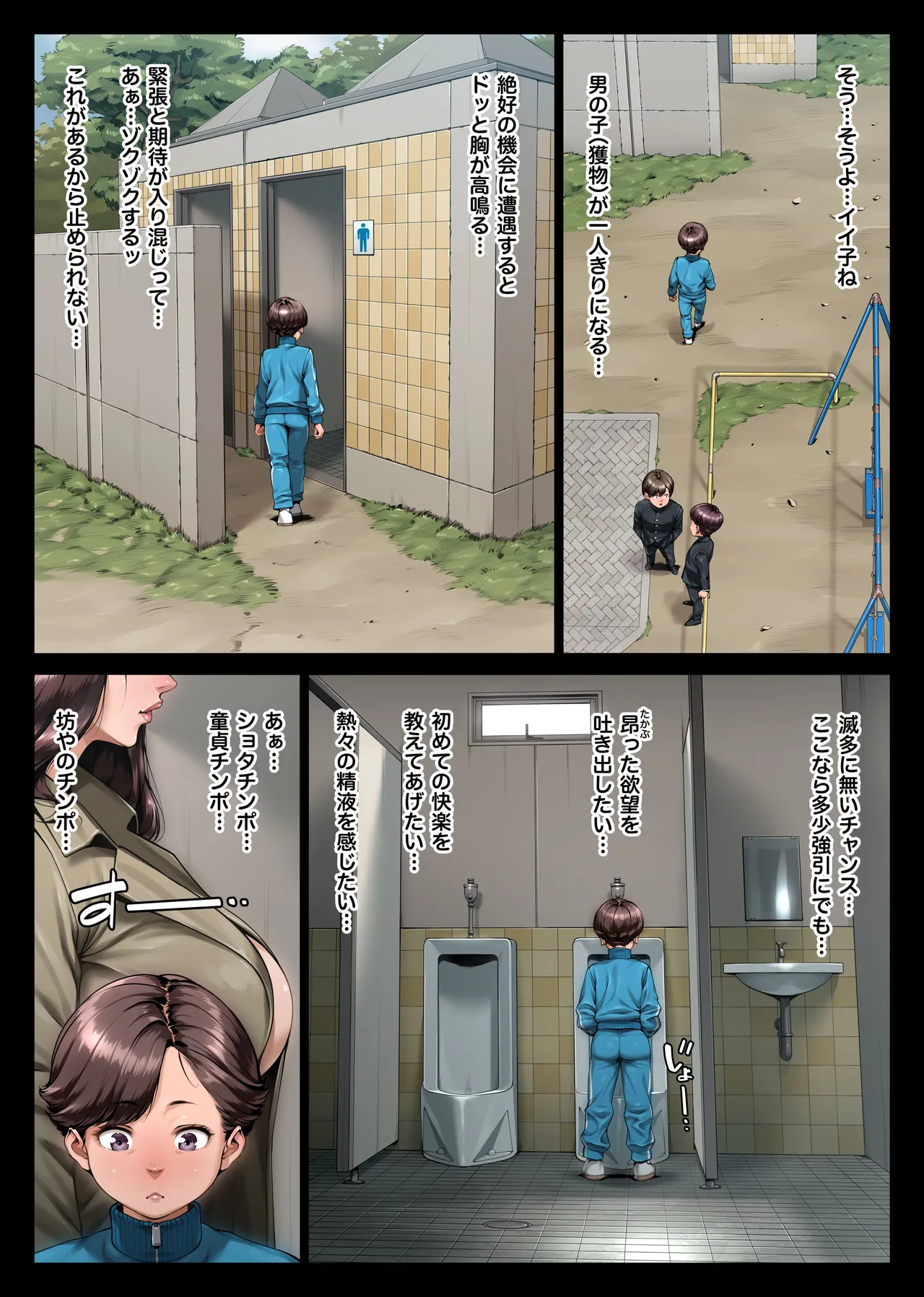 痴女物語 変質者（女）出没中 Page.22