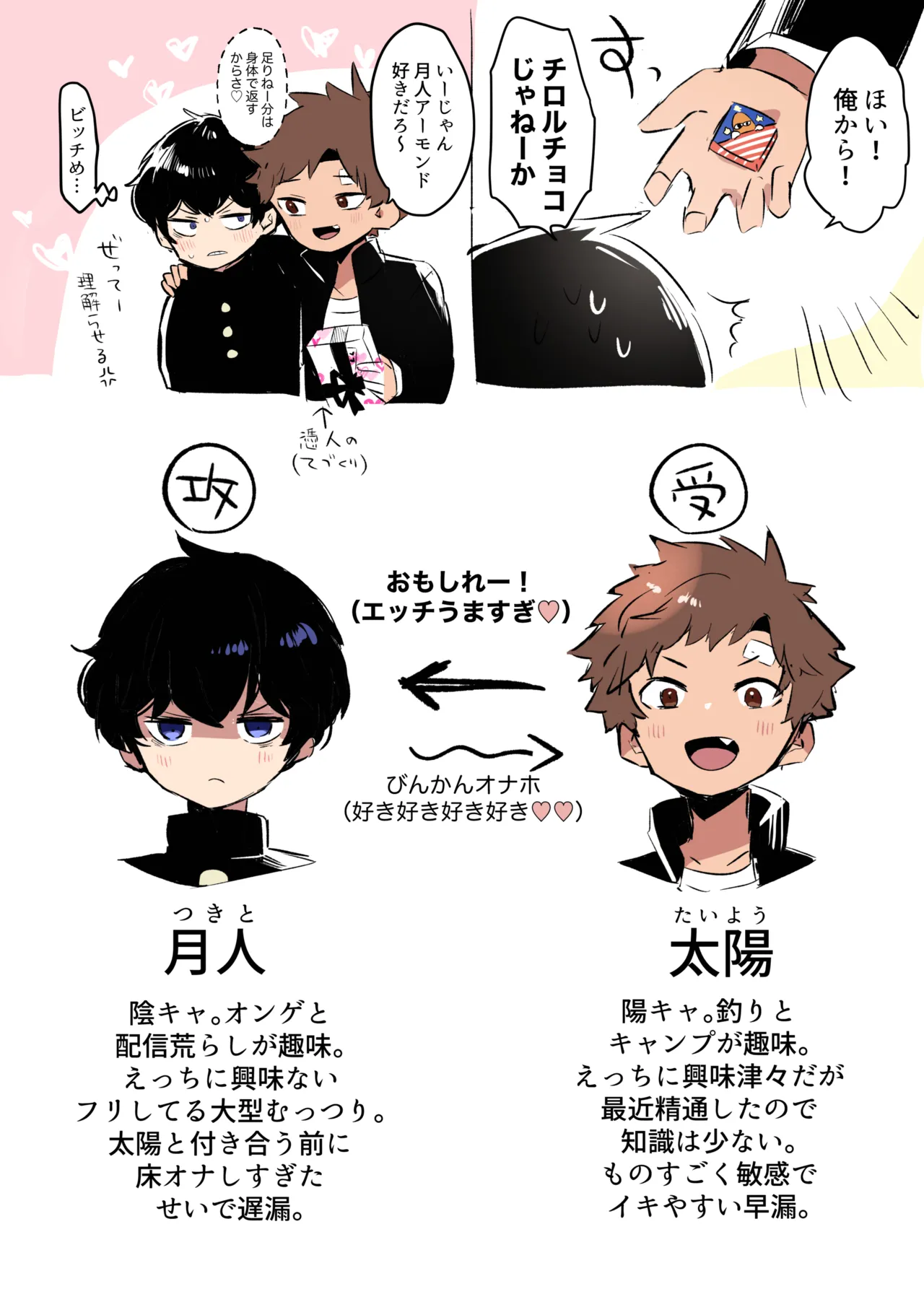 陰キャくんと陽キャくん_proto Page.9