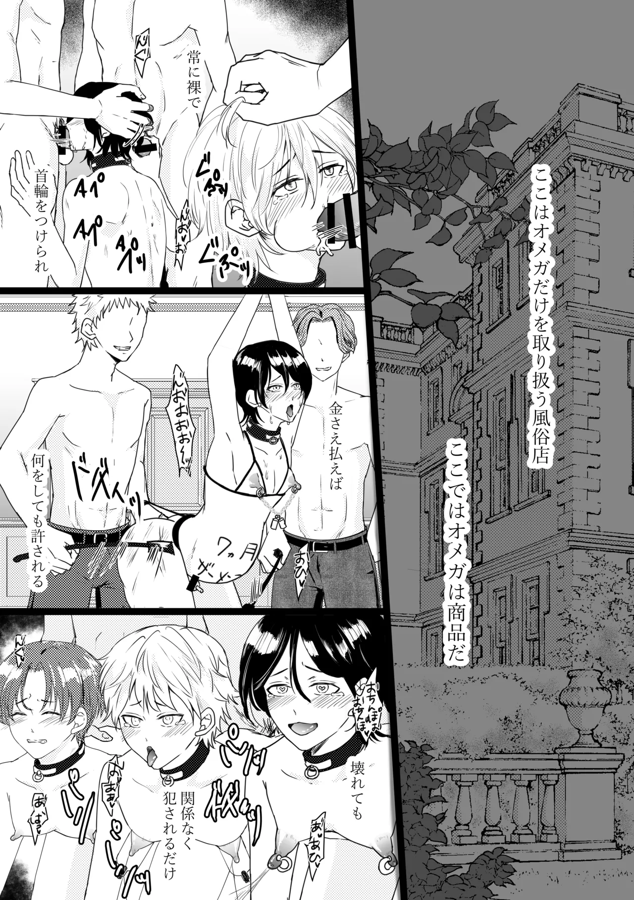 オメガ奴○~売られた場所はオメガ専門の風俗店 Page.3