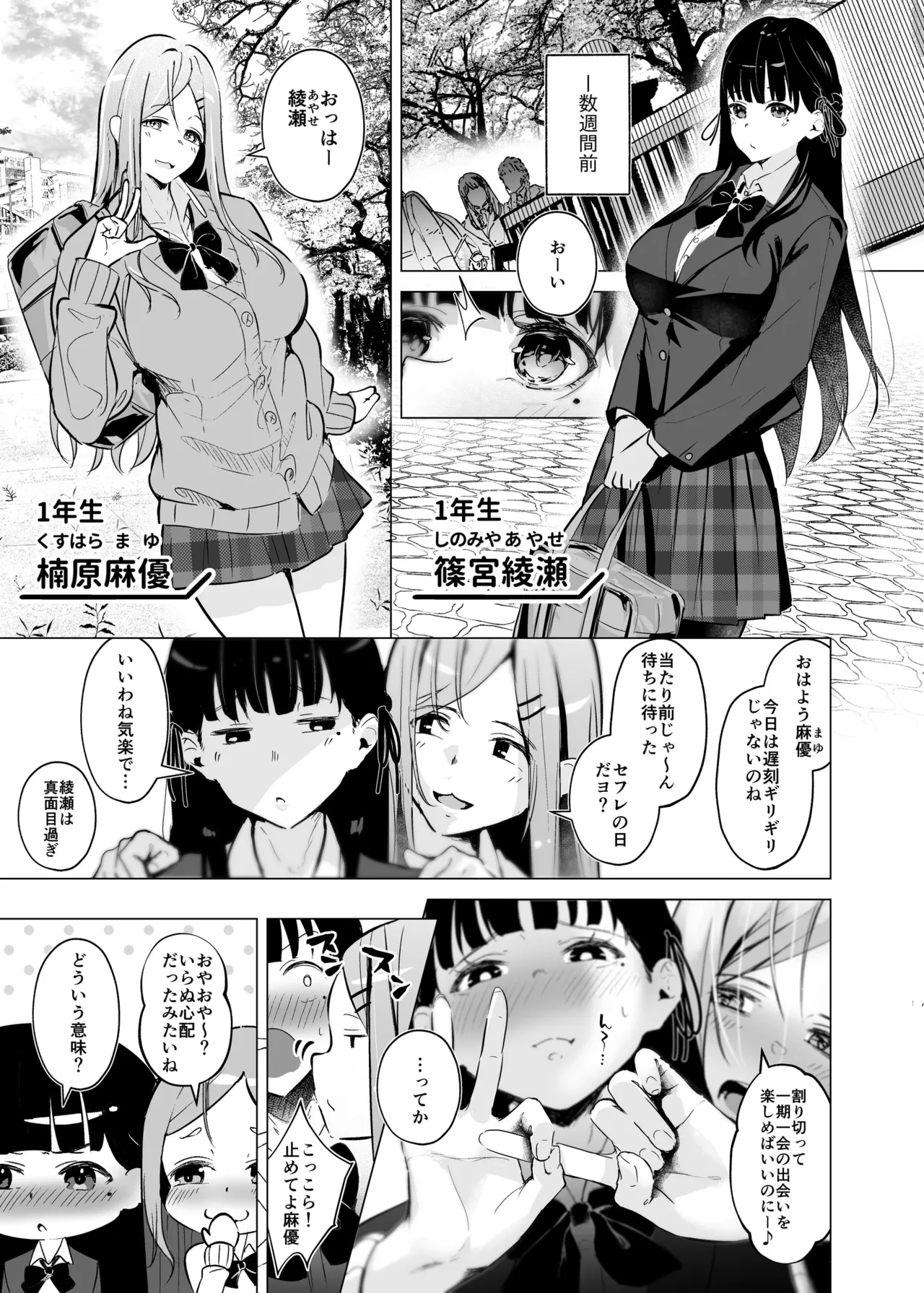 少子化対策で巨乳JKはセフレが必修科目です♪ Page.4