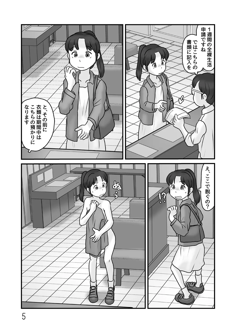 全裸で生活してみる Page.5