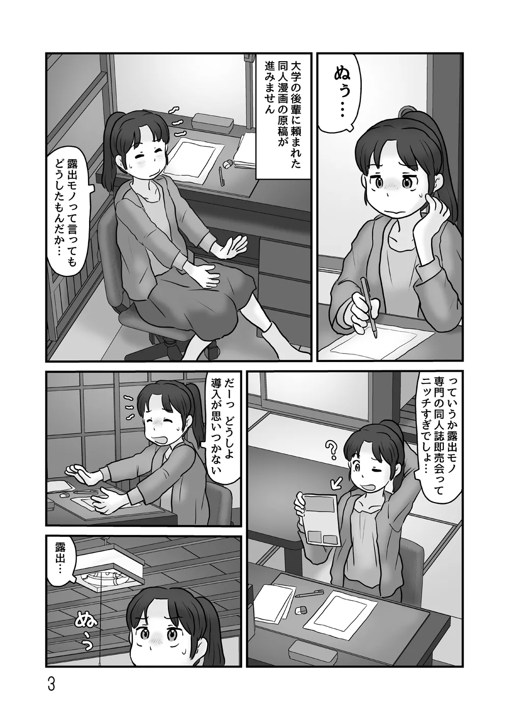 露出の即売会 Page.3