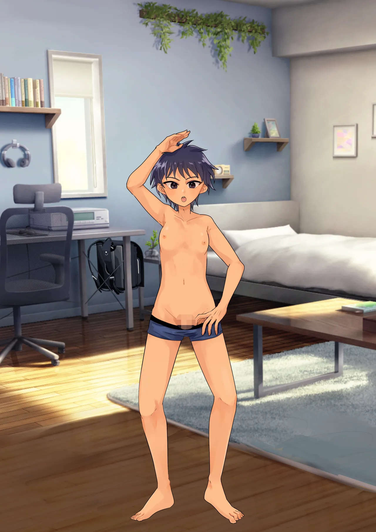 【skeb】女体化急成長症候群にかかっちゃった子 Page.10