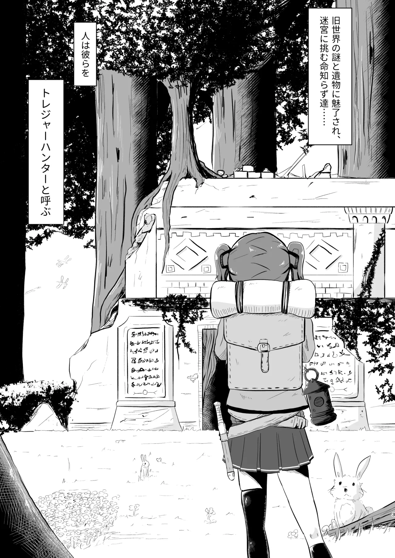 流されやすいトレジャーハンター Reboot Page.3