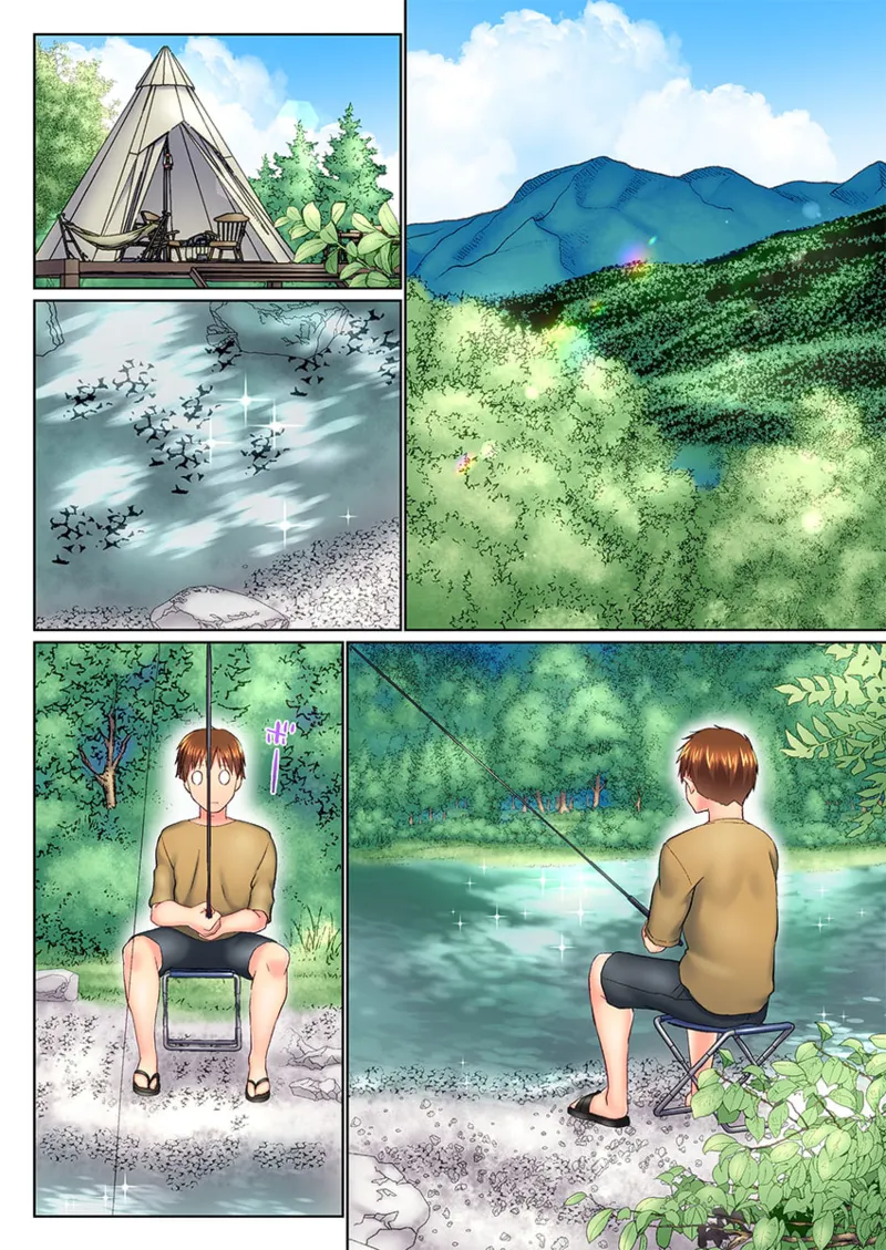 実は今入ってます…。お風呂でお兄ちゃんの硬いアレが…っ 41-46 Page.62