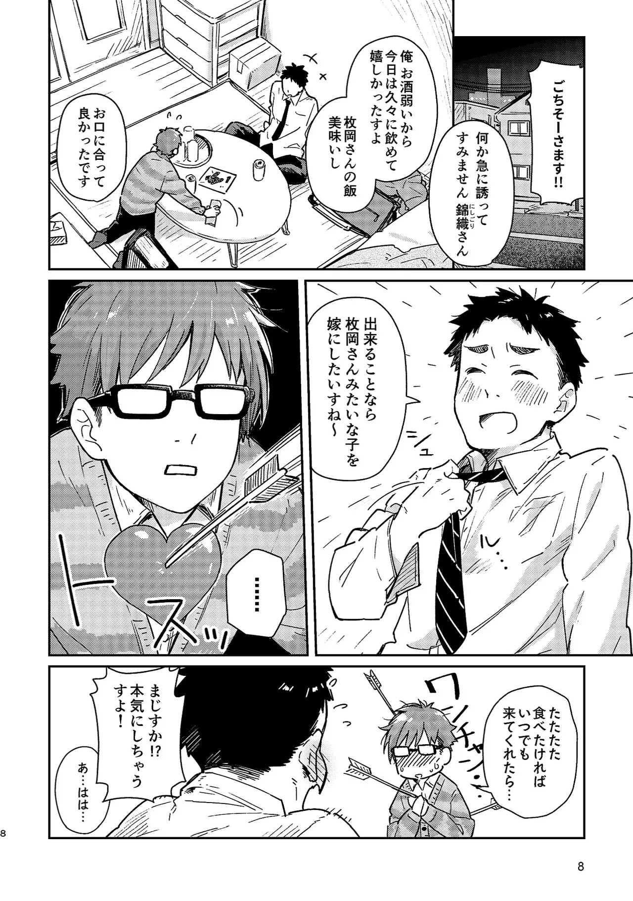 ボーイフレンド -黒豆麦茶 短編集- Page.8