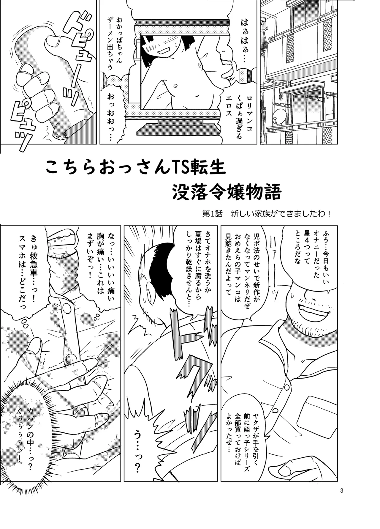 こちらおっさんTS転生没落令嬢物語1 Page.2