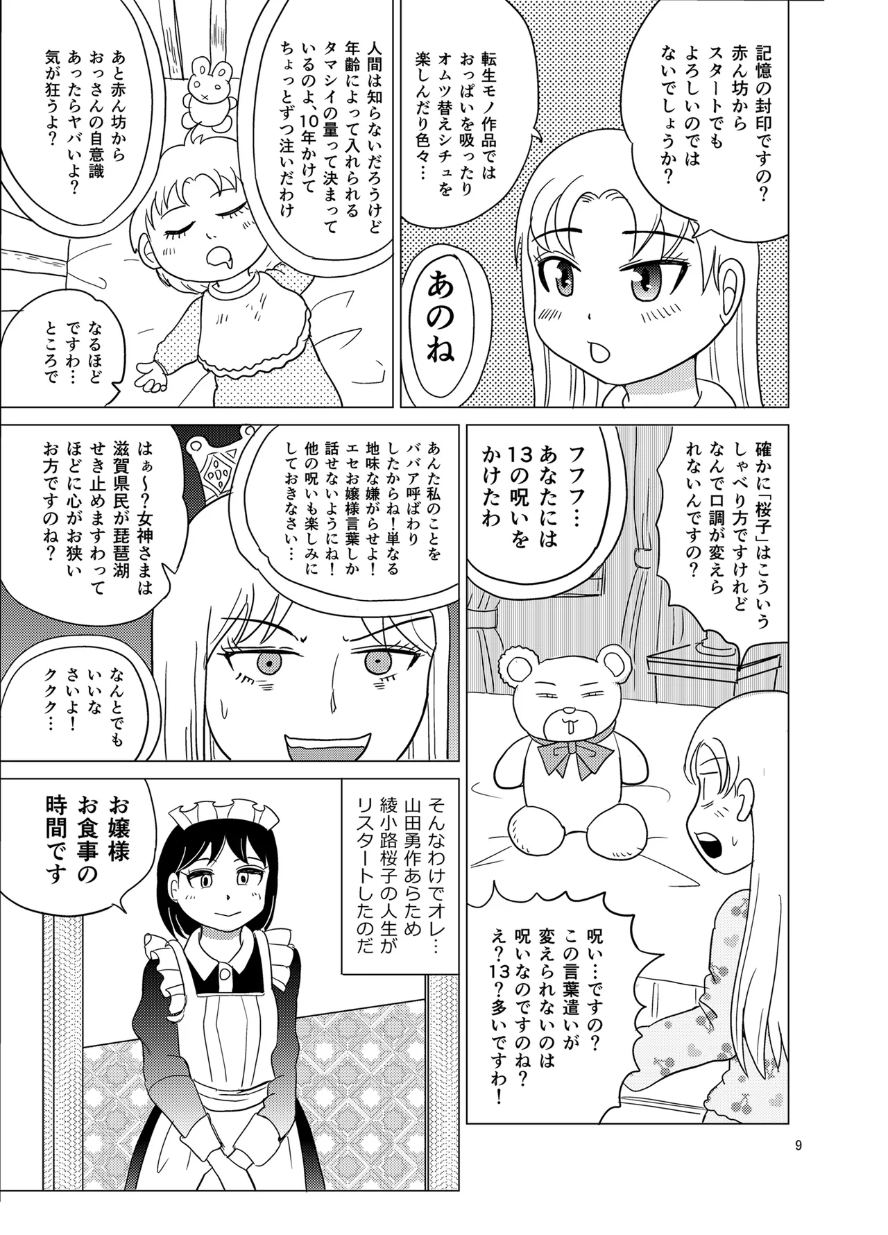 こちらおっさんTS転生没落令嬢物語1 Page.8