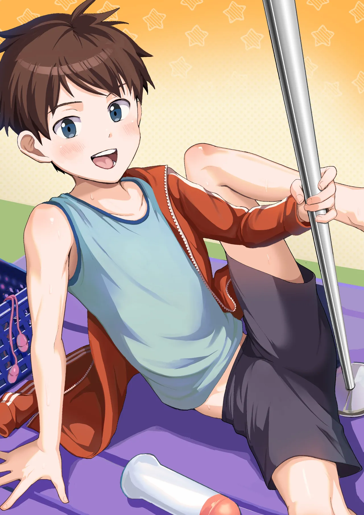 密着特訓中♡汗と体温が混ざり合う中で、せんせーの理性はもう限界!!? Page.48