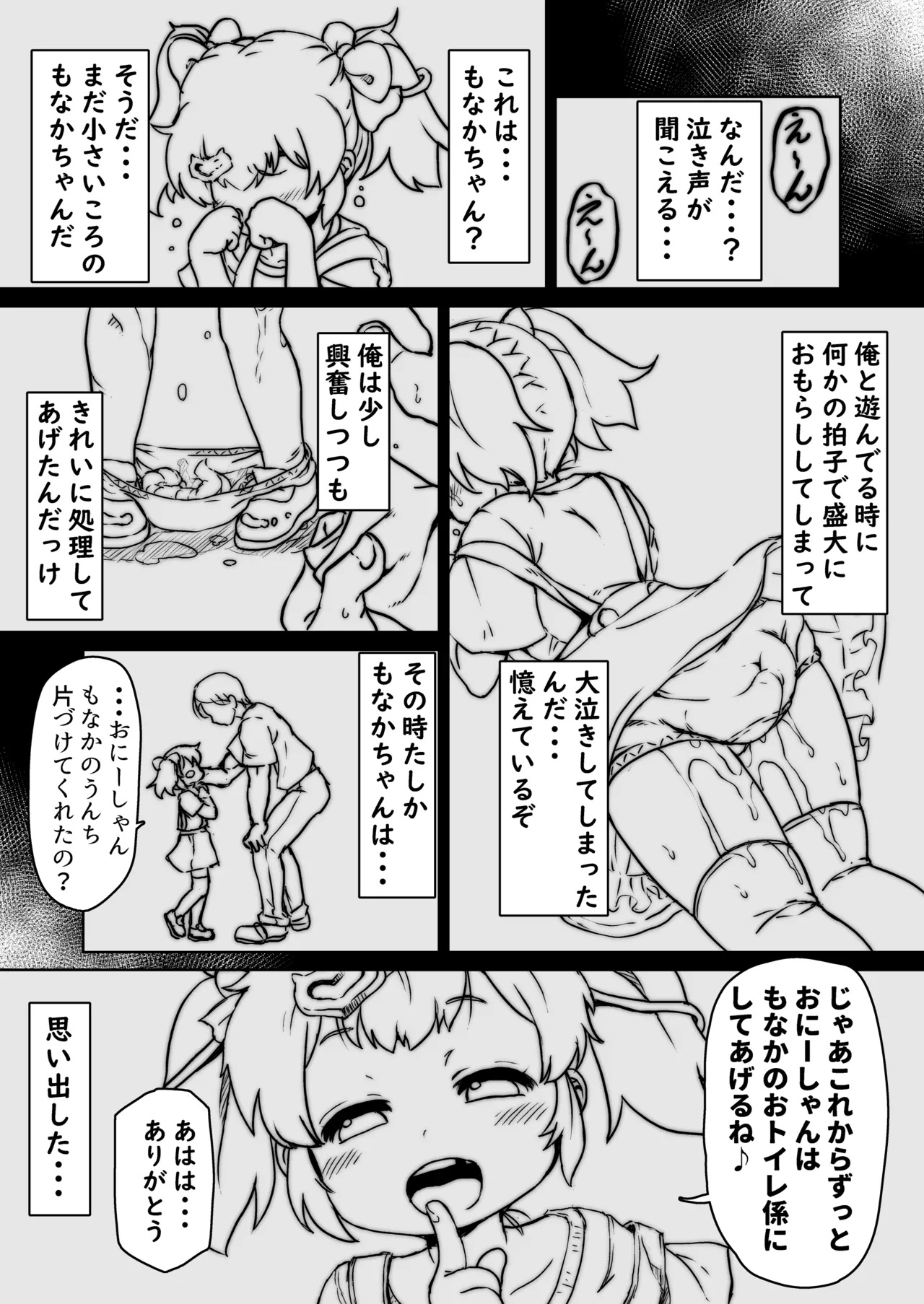 30童貞の俺が隣家の少女にしつけられ立場を解らせられる話 Page.23