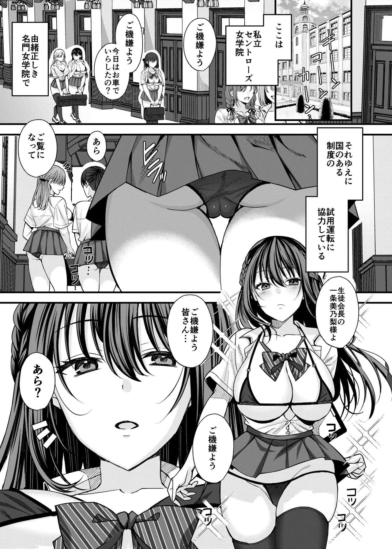 起立えろえろ女学院~生徒会長 一条美乃梨の場合~ Page.2