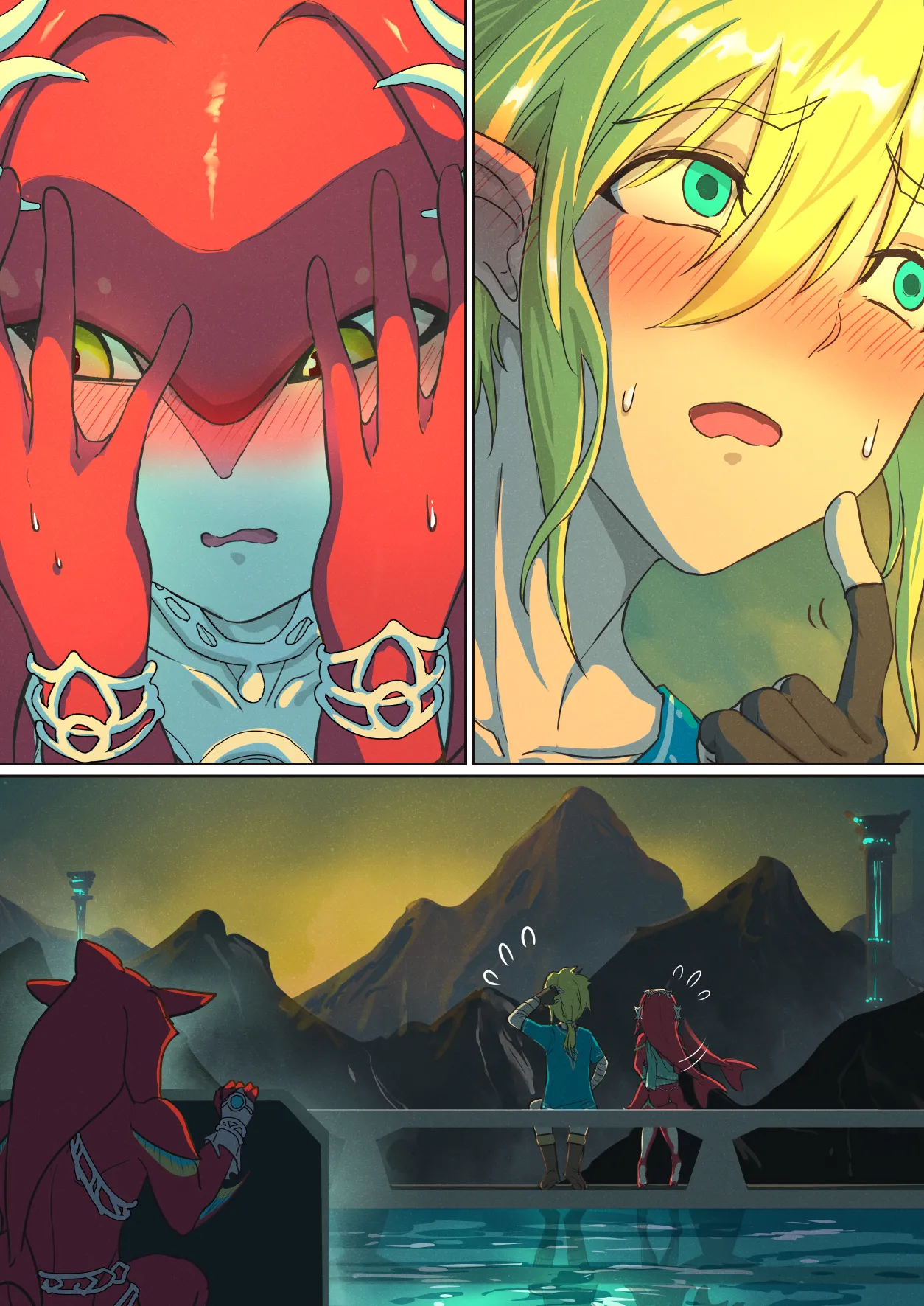 ゼルダの伝説：ミファーとデート Page.9