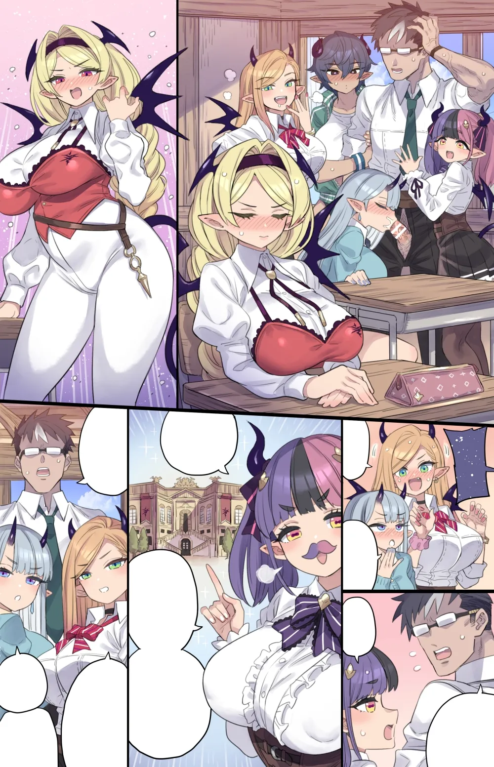 令嬢サキュバスの処女卒業記念日♥ Page.8