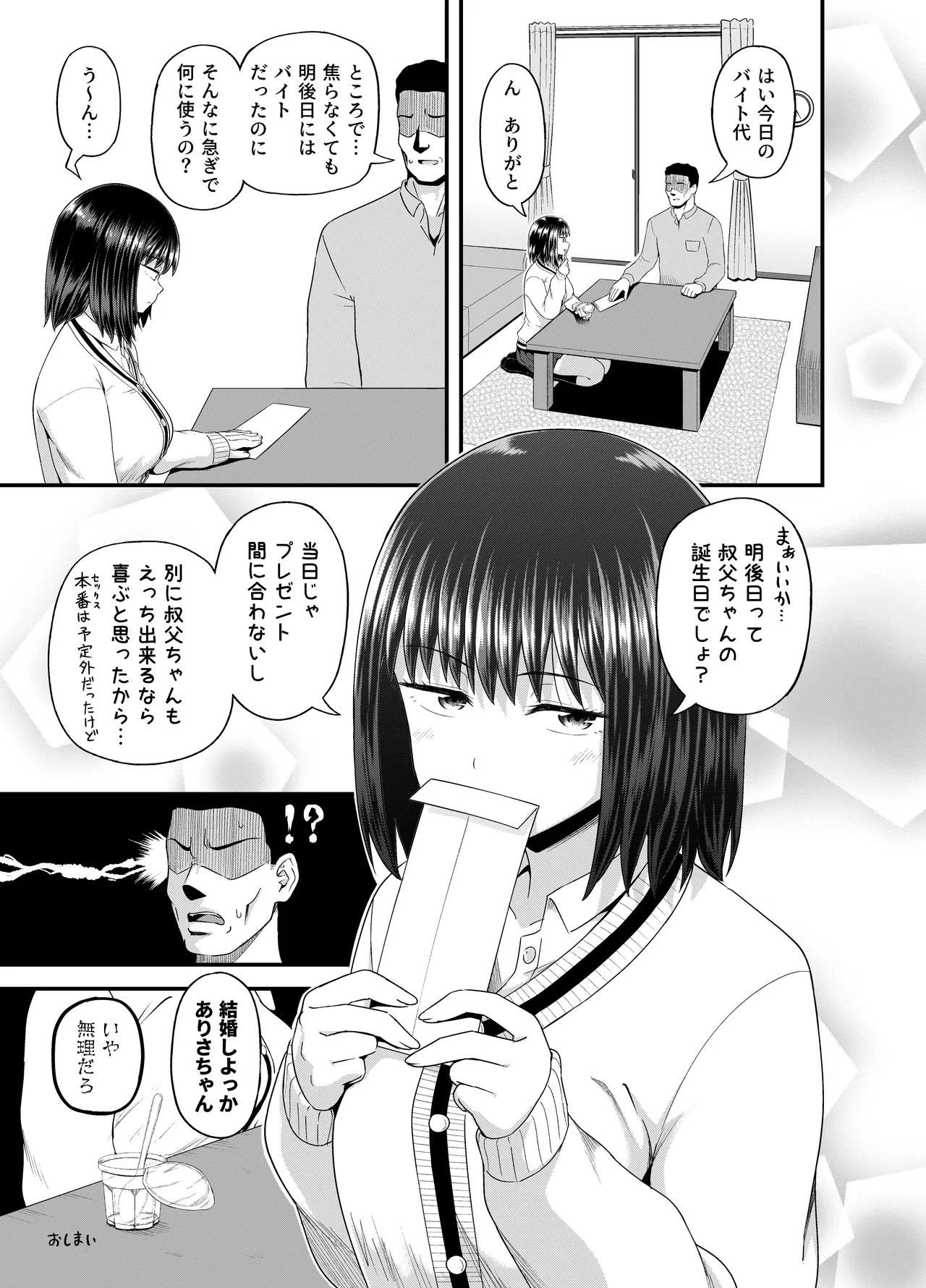 姪は叔父宅でバイトする Page.40