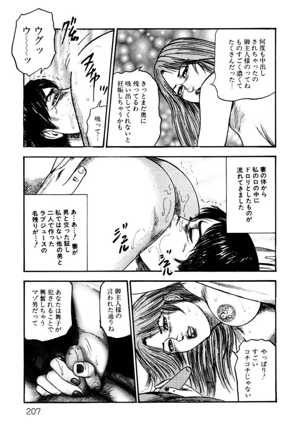 少女妻・淫獣調教 Page.207