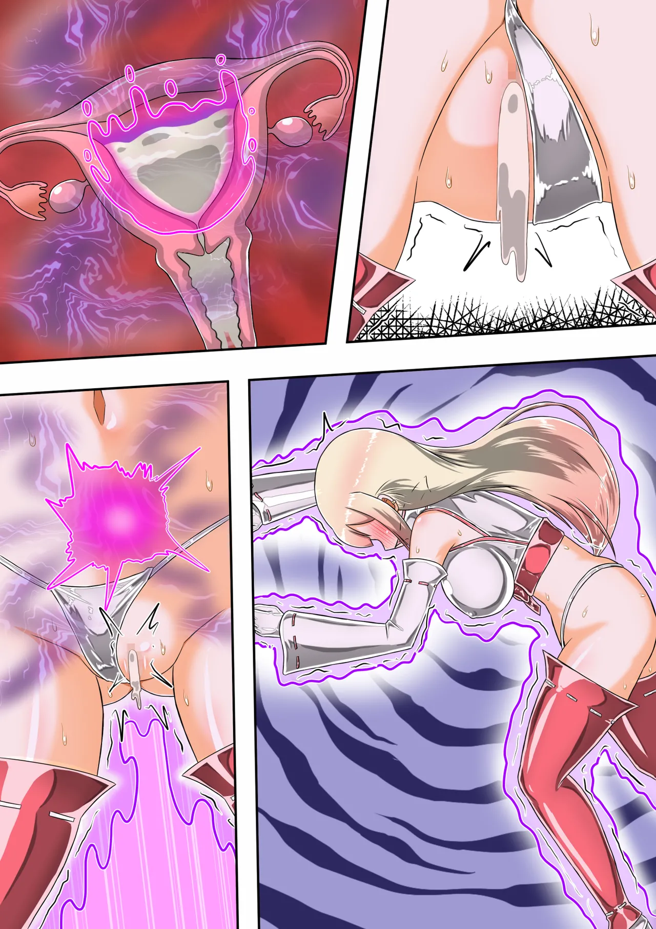 輝姫のギャル巫女トモリVS枷の教団 Page.113