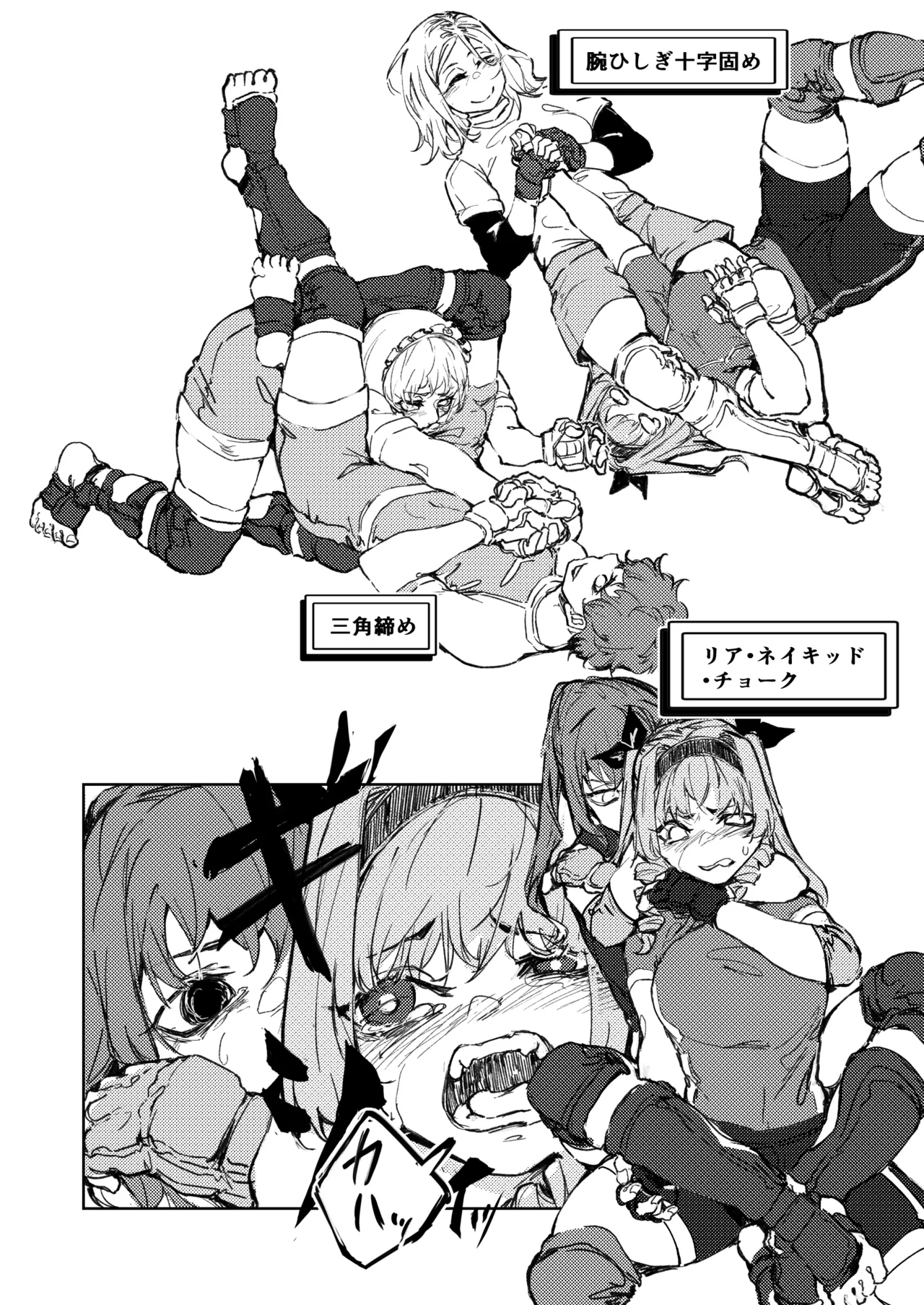 格闘ゲーム無敗のお嬢様が総合格闘技に出会う話 Page.11