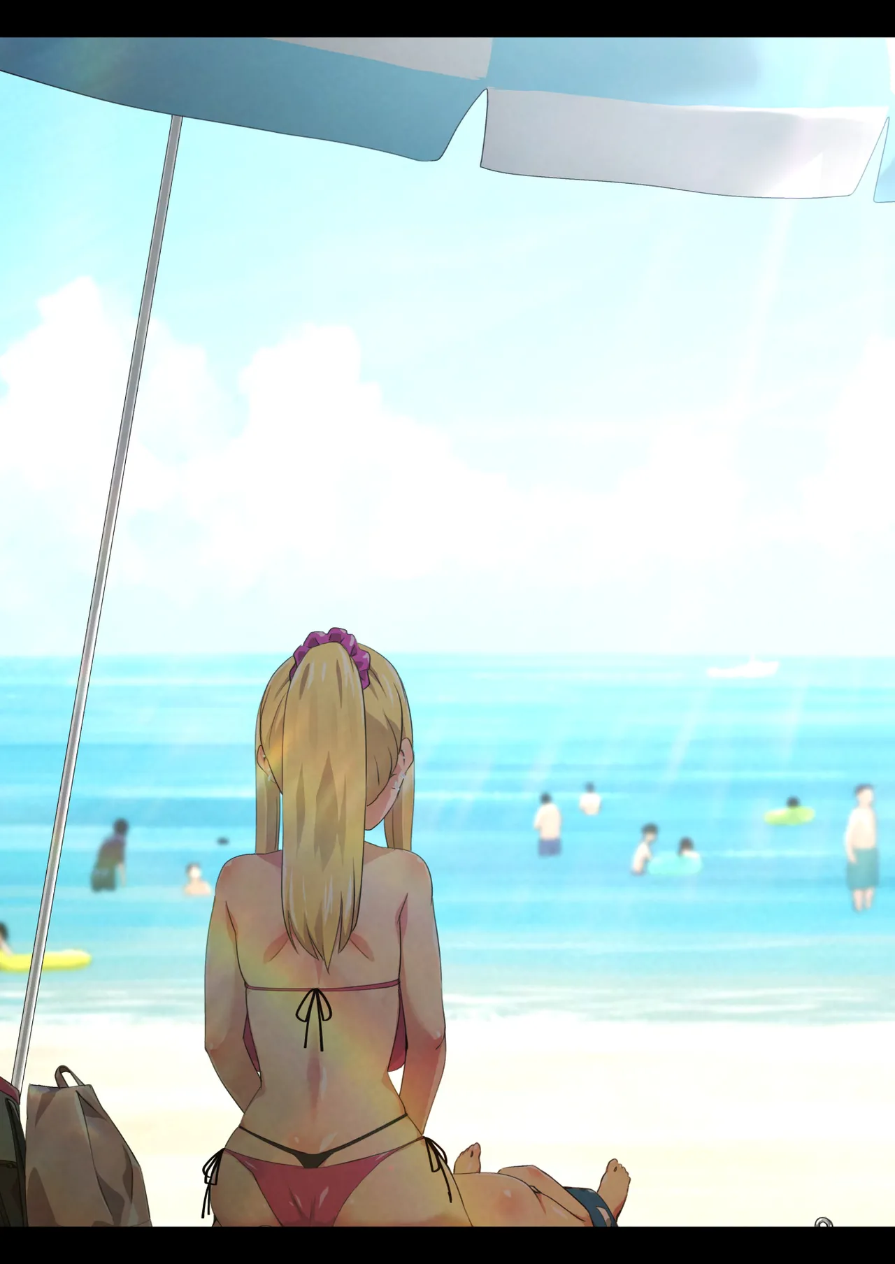 ぎゃるキャンv~ヤリサーの美女3人とエロ目的で海へ行く話~ Page.122