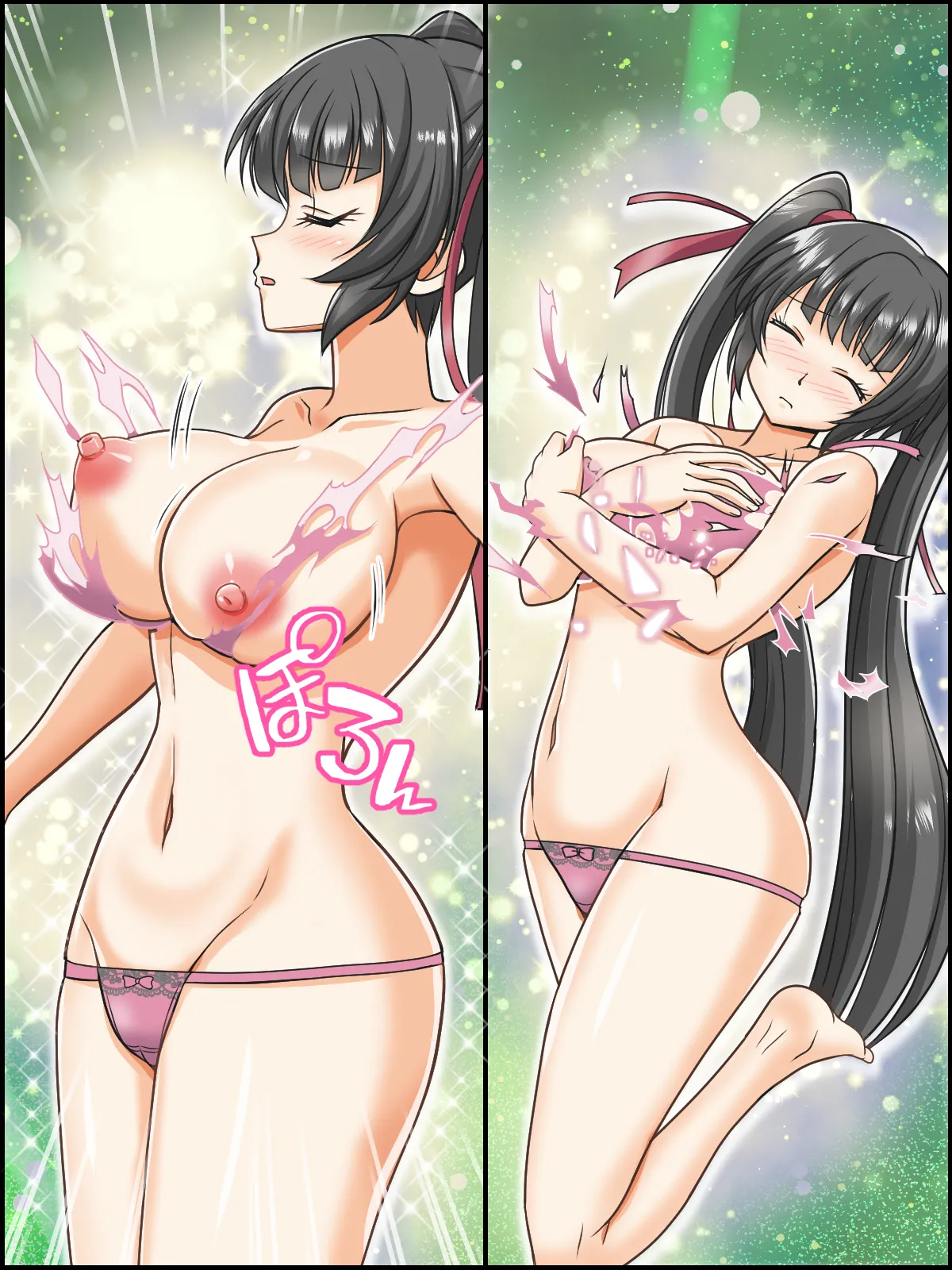 屈原神無] オリキャラ変身シーン Page.4