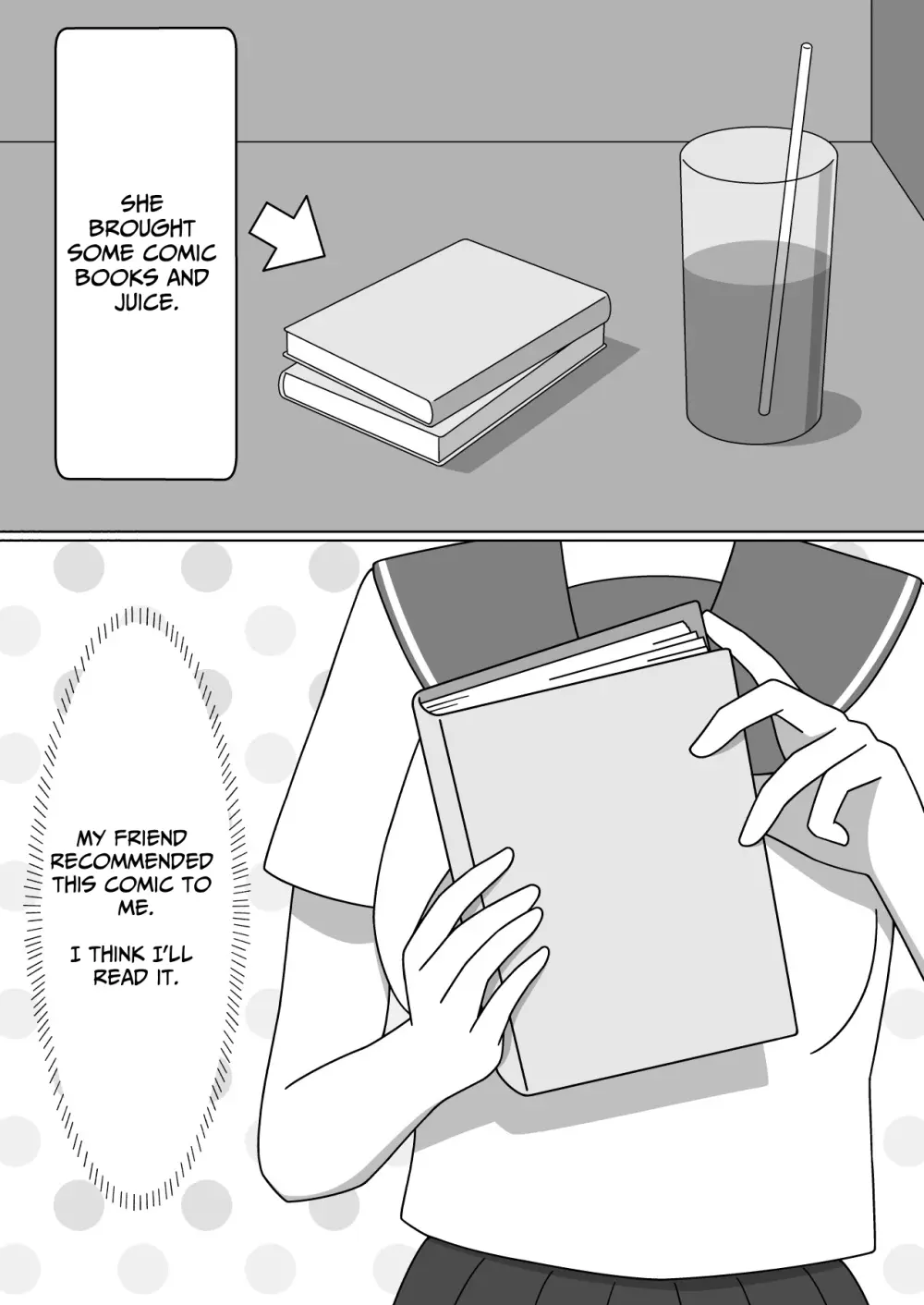ネカフェで露出をする優等生の女の子 Page.3