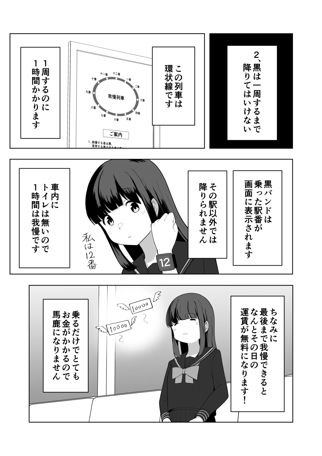 我慢列車に乗ってみた！ Page.11