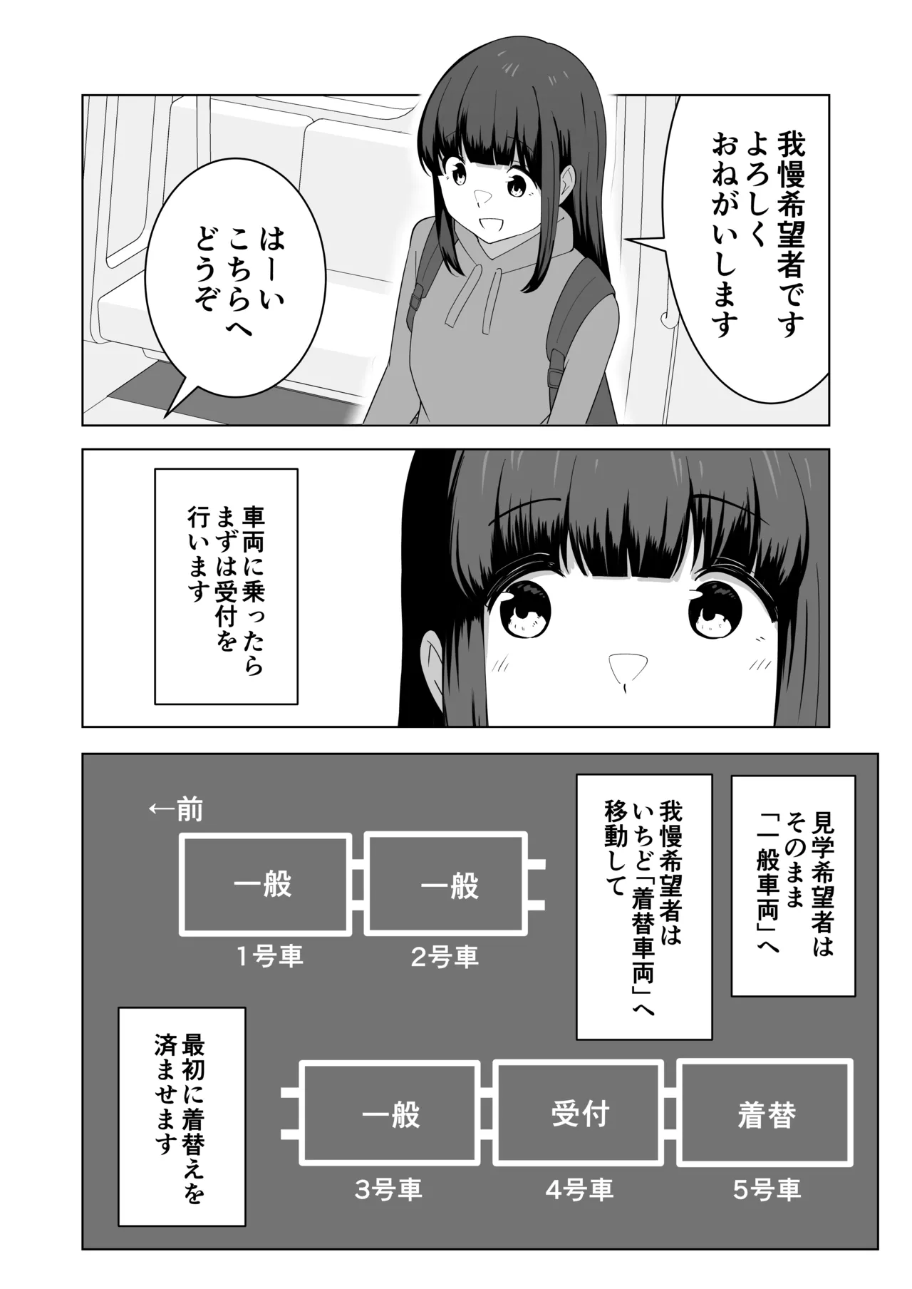 我慢列車に乗ってみた！ Page.6